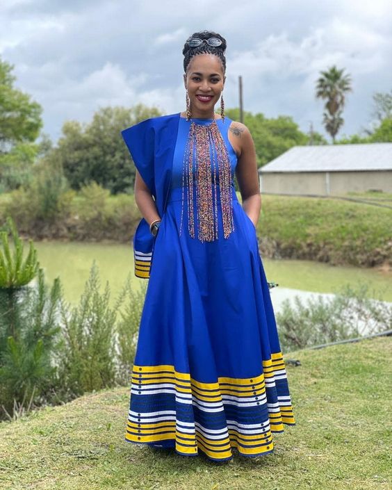 swish Xhosa traditional wedding wear and tear