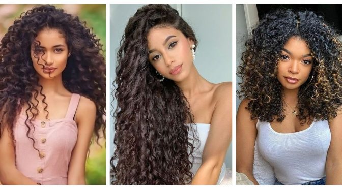 elegant curly hairstyles for  african women 2023