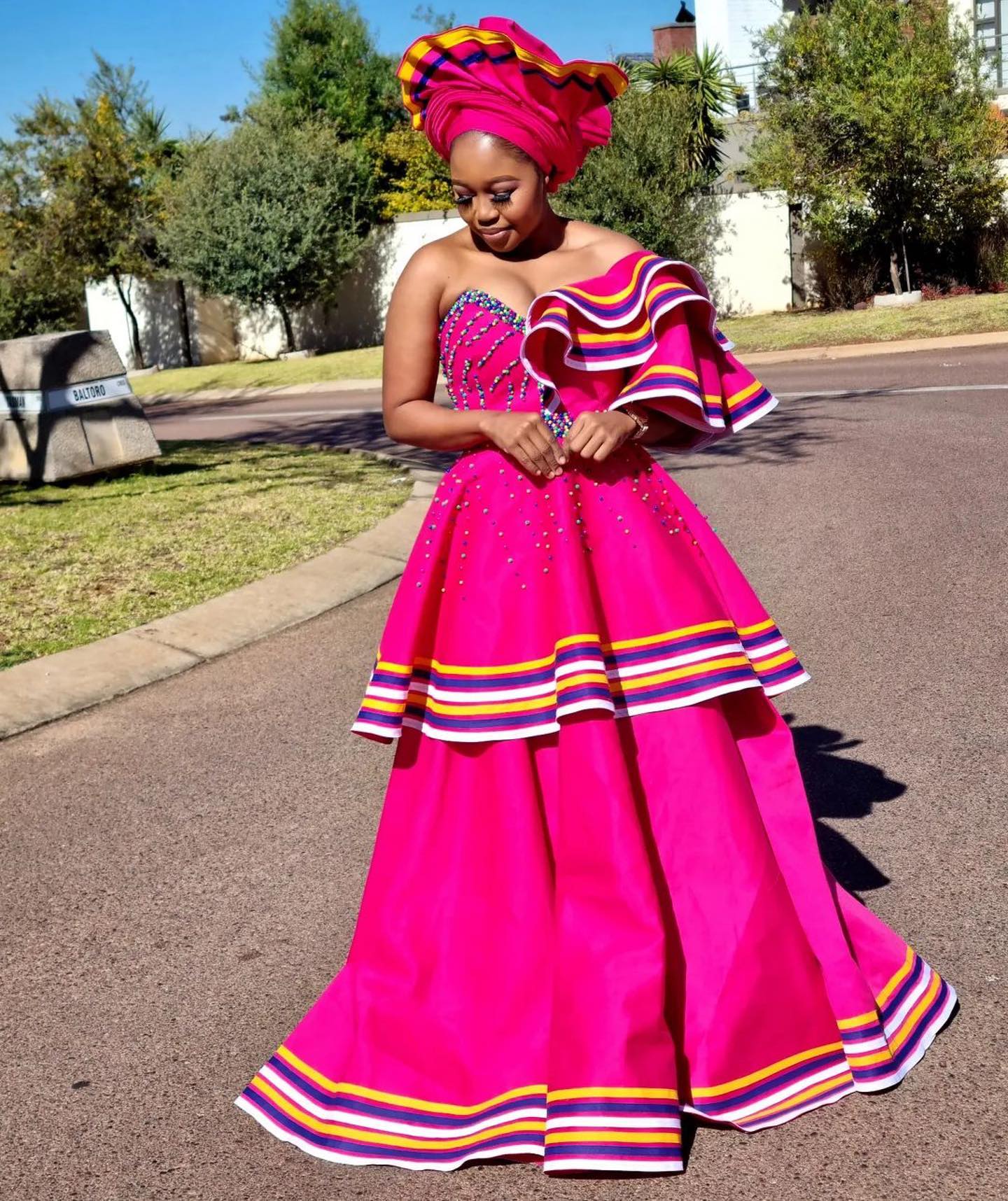 Sepedi Traditional Wedding Dresses  a Reflective Symbol of Cultural Heritage