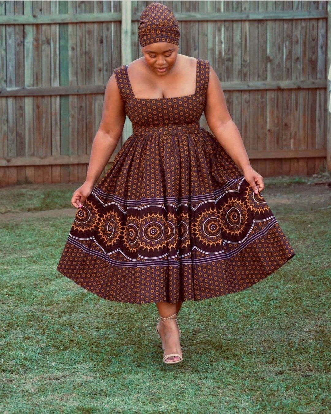 Enhancing Tradition The elaboration of Shweshwe Dresses For Makoti