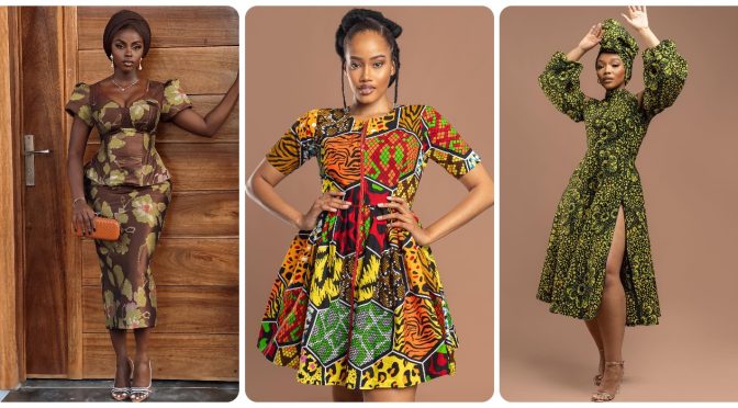 Elegant African Dresses Styles fashion trends 2024