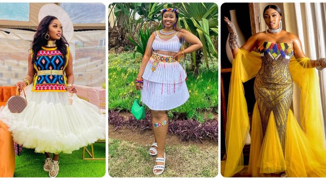 Elegant Zulu Traditional Dresses For Women 2024