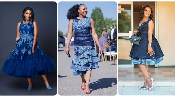 Top Shweshwe Dresses For Makoti 2024