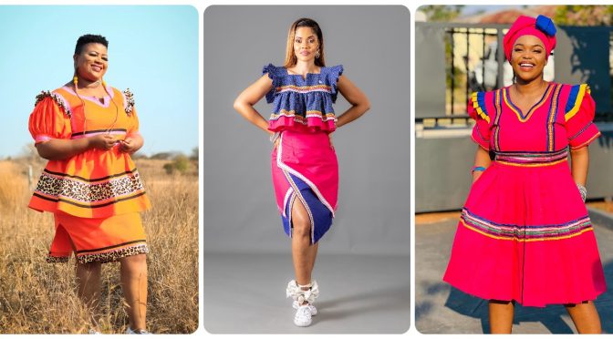 The Beautiful Designs Of Sepedi Traditional Wedding Dresses