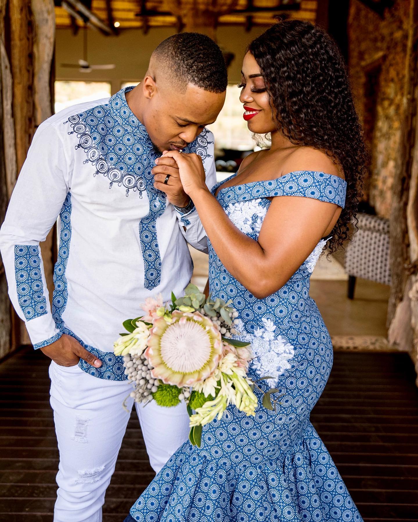 Elegant Tswana Traditional Dresses 2024 For Wedding Party