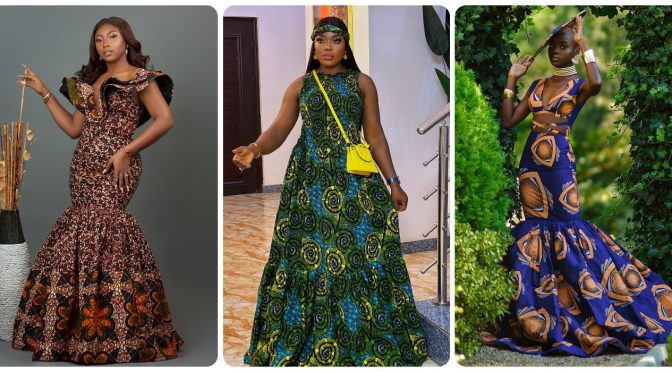 Trending Beautiful Kitenge Dresses Styles 2024 