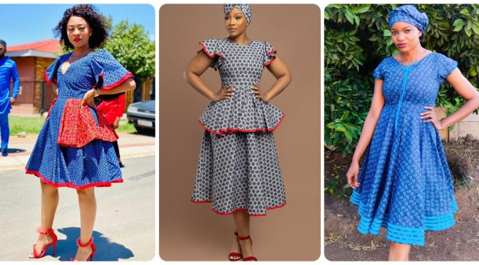 Trendy Traditional Shweshwe Dresses for 2024