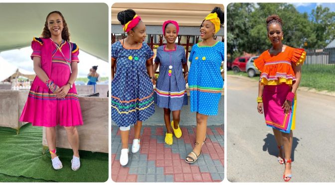 Revealing the Magnificence of Sepedi Dresses 2024 in South Africa