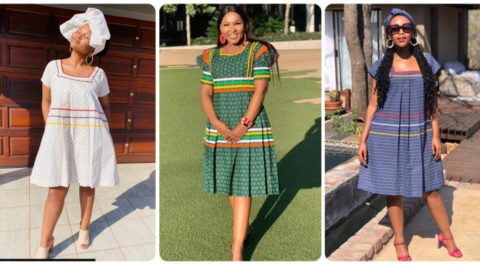 Trendy Time-honored Sepedi Dresses Outlines for 2024