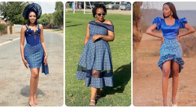 TOP Shweshwe Dresses Return to the Cutting edge of Fashion
