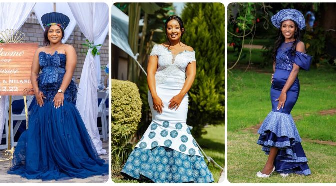 Amazing Shweshwe Dresses Return to the Bleeding edge of Fashion