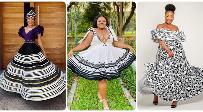 Elegant Xhosa Dresses Reflecting 2024 Mold Trends