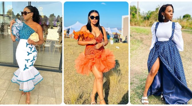 Advanced Takes on Conventional Tswana Dresses 2024