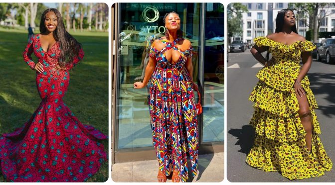 Elegant Kitenge Dresses Reimagined for the Present day Time 2024
